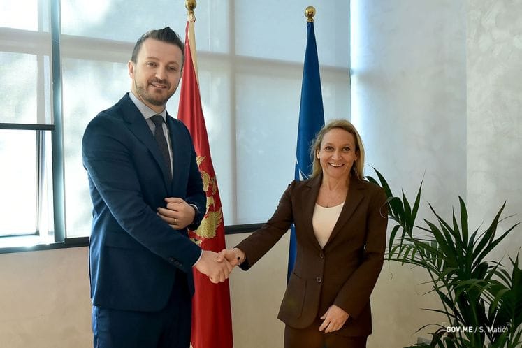 ministar Dukaj i ambasadorka Italije Marselle 1
