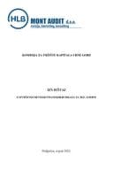 Izvještaj nezavisnog revizora o izvršenoj reviziji finansijskih iskaza Komisije za tržište kapitala za 2021. godinu (bez rasprave)