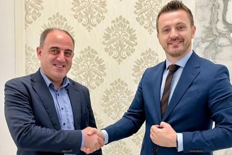 ministar Dukaj u Gruziji -sastanak sa Davitom Narmaniem