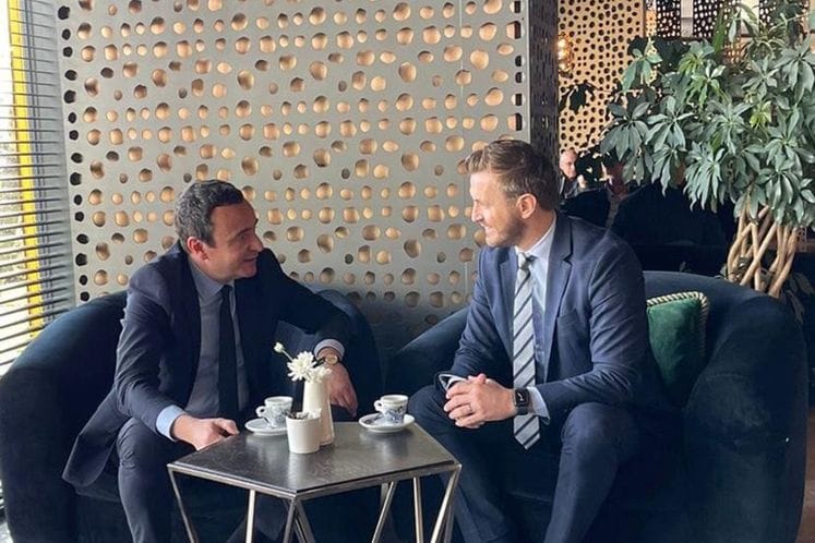 Sa sastanka ministra Dukaja i premijera Republike Kosovo Kurtija u Prištini