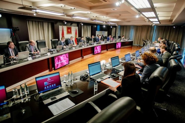 25. sjednica Vlade Crne Gore