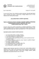 Lista predstavnika NVO koji su predložili člana Komisije - pdf