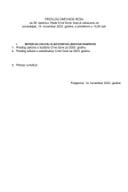 Predlog dnevnog reda za 28. sjednicu Vlade Crne Gore