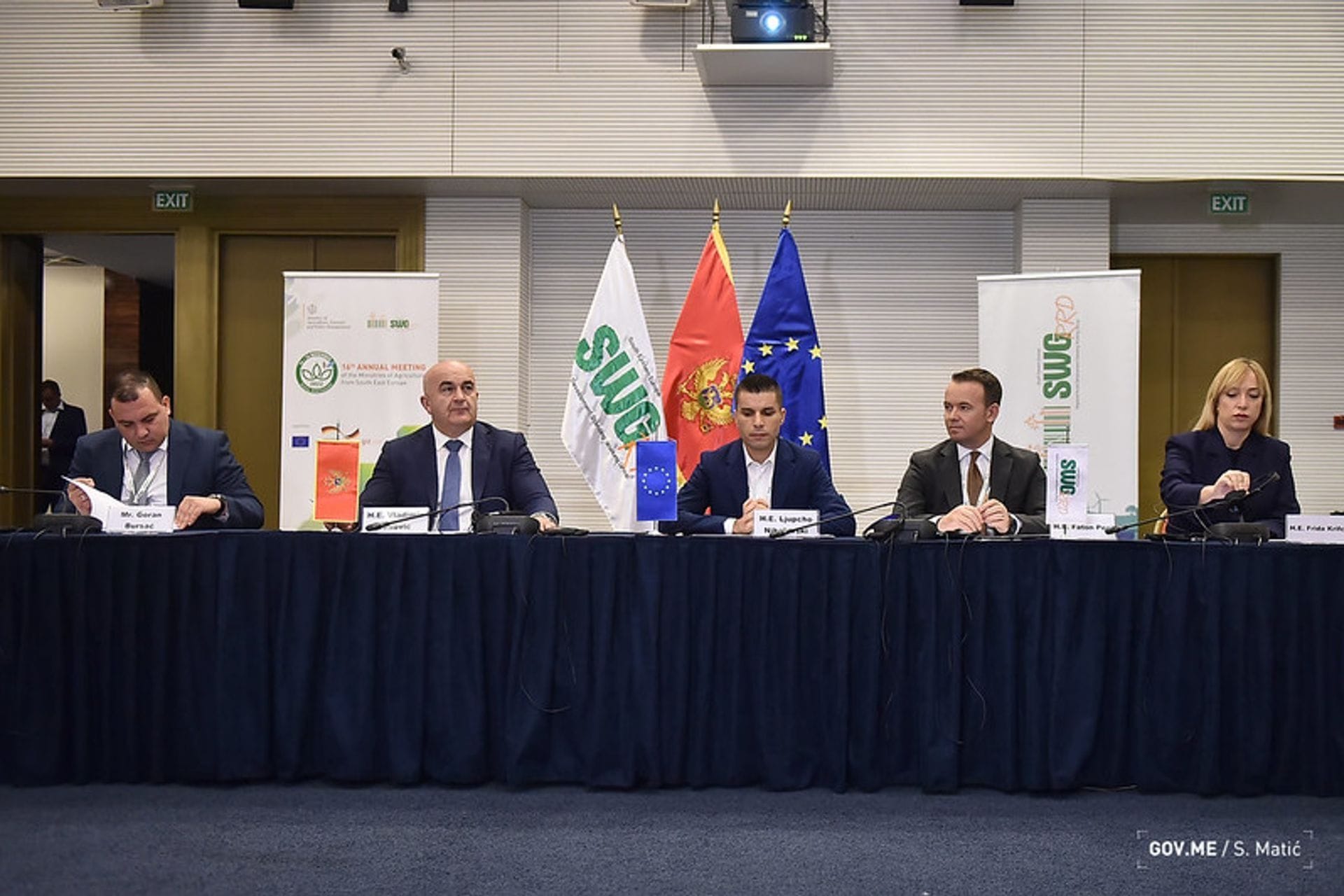 U Budvi održan šesnaesti sastanak ministara poljoprivrede Jugoistočne Evrope