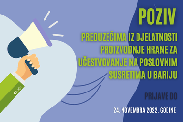 poziv za proizvođače hrane