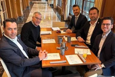 ministar Dukaj u posjeti SAD-u sa Markom Tisdelom i Robom Gjonaje