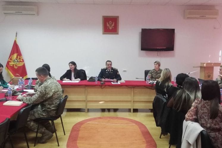 Obuka predstavnika/ca institucija bezbjednosti iz domena primjene Rezolucije 1325