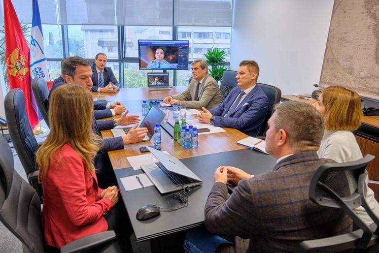 Ibrahimović sa predstavnicima menadžmenta i članovima odbora direktora TO Montenegro