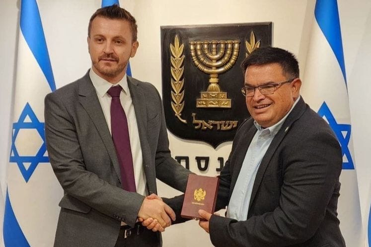 ministar Dukja u Izraelu