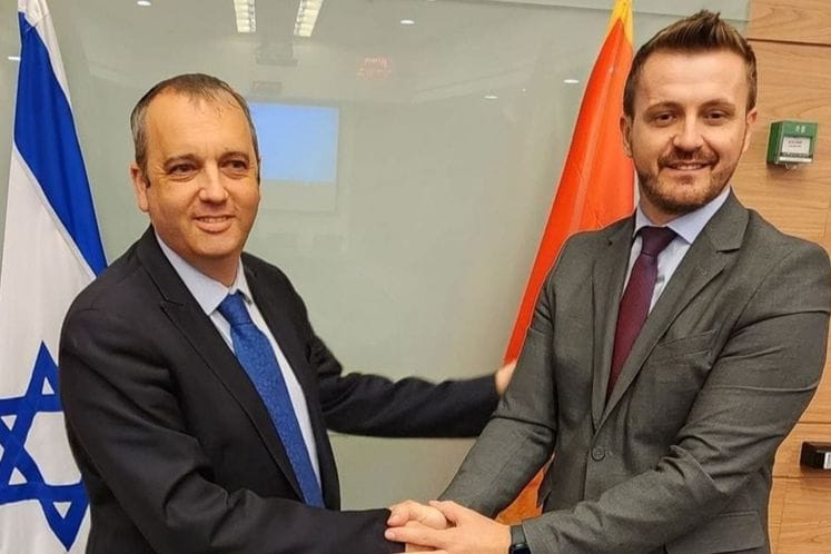 ministar Dukaj u Izraelu