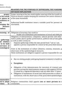 COVID-19 Measures and recommendations