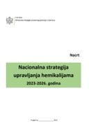 Program Javne rasprave o nacrtu strategije upravljanja hemikalijama 2023-2026 finalna verzija