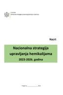 Програм Јавне расправе о нацрту стратегије управљања хемикалијама 2023-2026 финална верзија