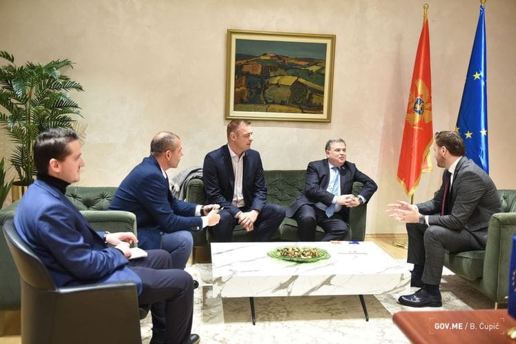 ministar Dukaj i ambasador Francuske Timonije