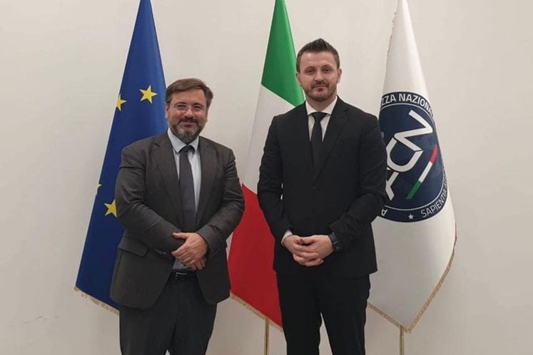 Ministar Dukaj u Agenciji za sajber bezbjednost Italije 1 (1)