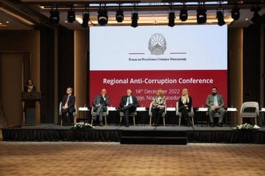Ministar Miljanić na Regionalnoj antikorupcijskoj konferenciji u Skoplju