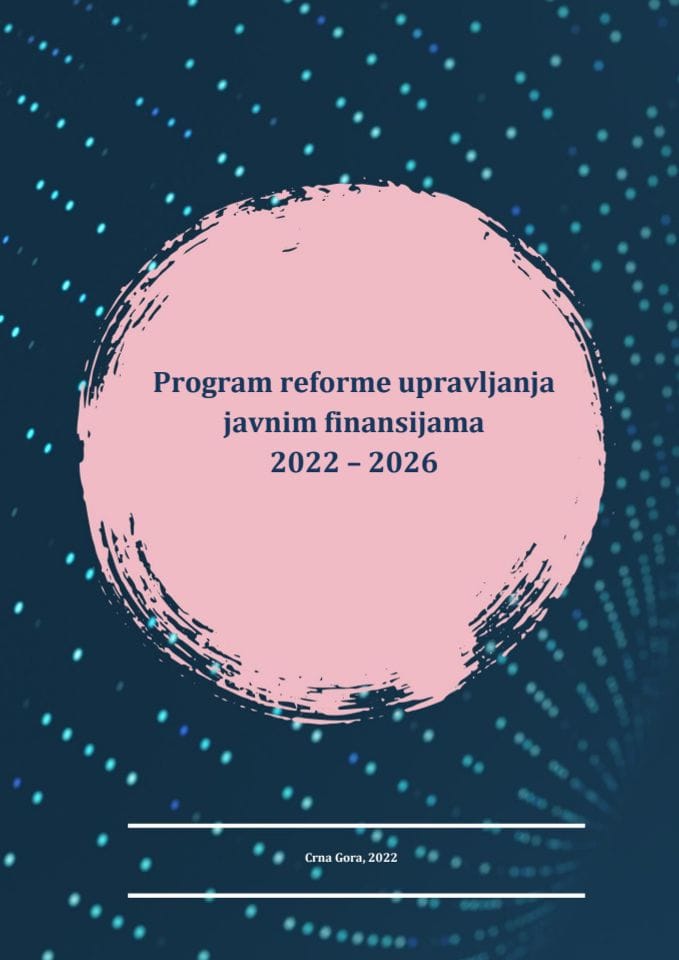 Програм реформе управљања јавним финансијама  2022-2026