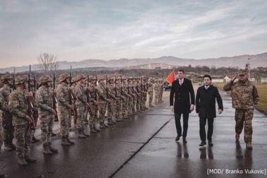 U kasarni „Milovan Šaranović“ prikazane sposobnosti VCG, prisustvovali Abazović i Adžić