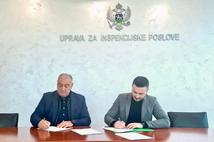 Saopštenje: Potpisan memorandum o saradnji između Uprave za inspekcijske poslove i Udruženja doktora medicine privatne prakse