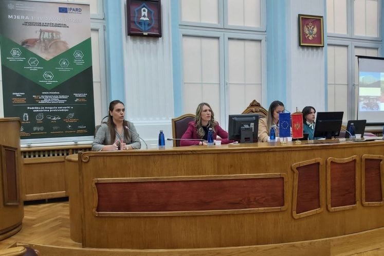 O podršci u primarnu poljoprivrednu proizvodnju u Prijestonici Cetinje, i opštinama Budva, Bijelo Polje i Berane - IV IPARD Javni pozivu za Mjeru 1