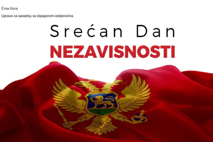 ČESTITKA ZA 21. MAJ – DAN NEZAVISNOSTI CRNE GORE