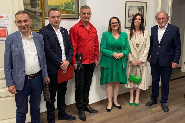 Posjeta Udruženju Crnogoraca Novog Sada povodom 21. maja Dana nezavisnosti Crne Gore