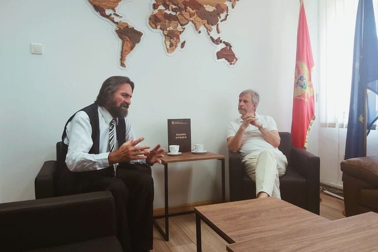 Prof. dr Mersid Mujević u posjeti Upravi za saradnju sa dijasporom- iseljenicima