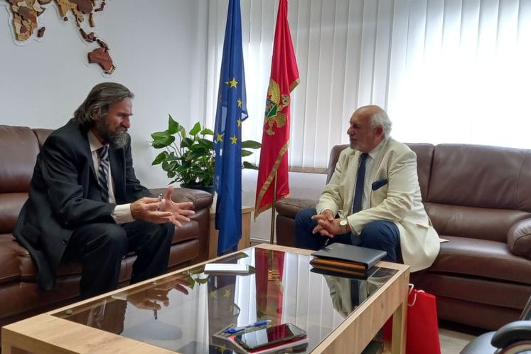 Predsjednik Foruma građana Crne Gore iz Evropske unije i Švajcarske u posjeti Upravi za saradnju sa dijasporom-iseljenicima