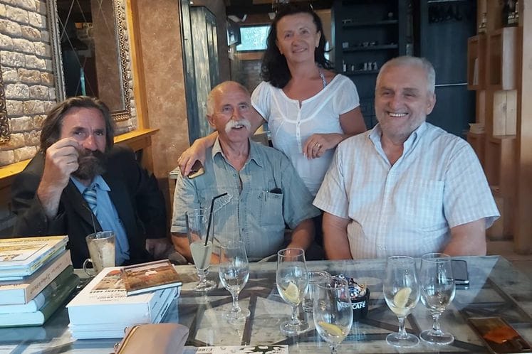 Radni sastanak sa piscima iz dijaspore Fehimom I Belom Džogović