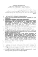 Predlog dnevnog reda za 36. sjednicu Vlade Crne Gore
