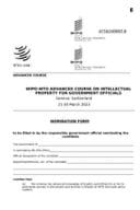 Nomination form - WTO-WIPO Advanced Course 2023_14 Dec rev .cleaned