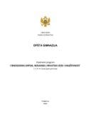 Црногорски-српски,босански,хрватски језик и книжевност