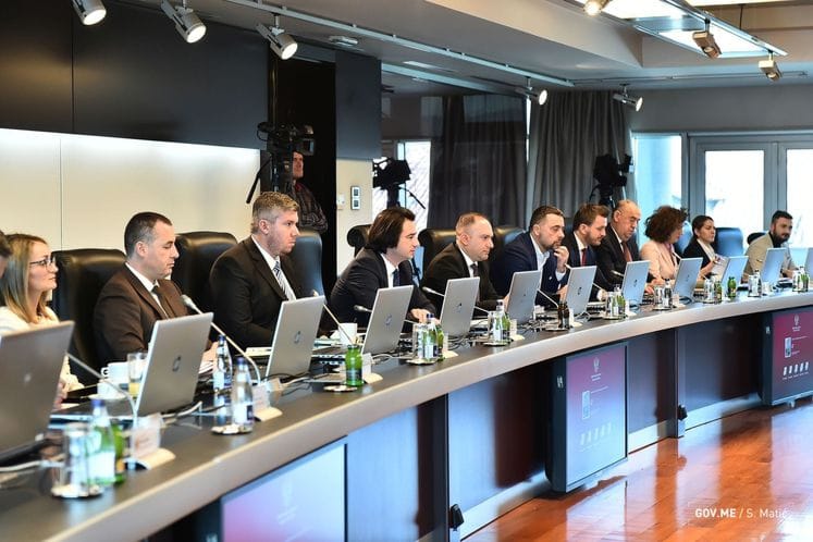 38. sjednica Vlade Crne Gore