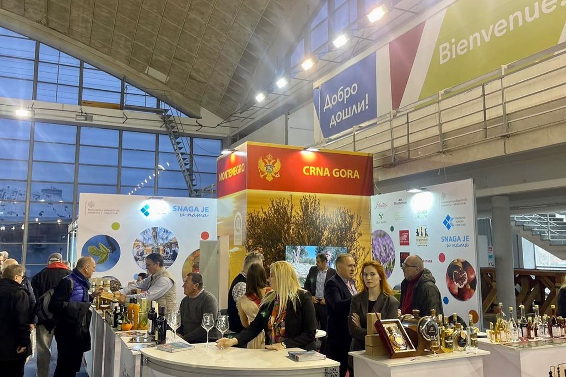 Crnogorski proizvođači predstavljaju svoje proizvode na 4. Međunarodnom sajmu Agro Belgrade 2023.