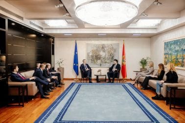 Predsjednik Vlade Crne Gore dr Dritan Abazović sa predstavnicima Akor (Accor) i Iberostar