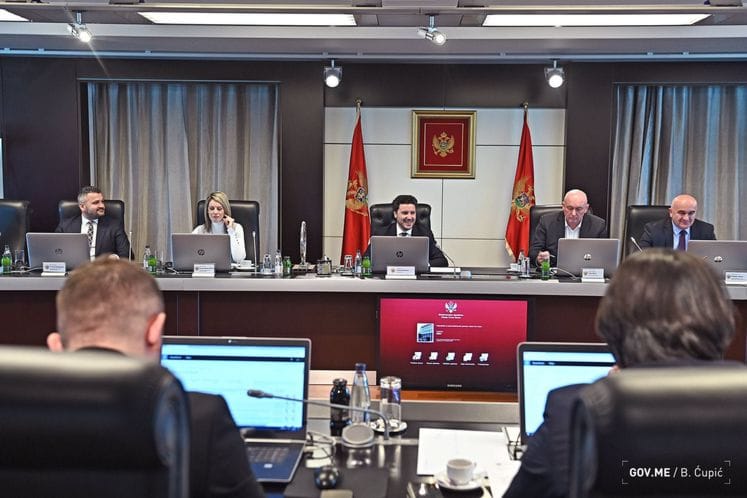 Saopštenje o kadrovskim pitanjima sa 39. sjednice Vlade Crne Gore