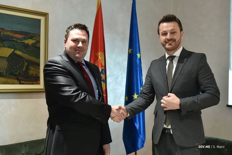 Marash Dukaj - Raul Tomas, ambasador Republike Estonije u CG