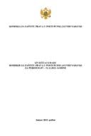 Izvještaj o radu Komisije za zaštitu prava u postupcima javnih nabavki za period 1.7. - 31. 12. 2022. godine (bez rasprave)