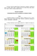 Školski kalendar o izmjenama Školskog kalendara
