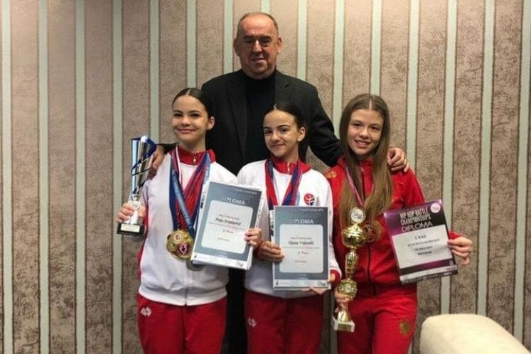 Mlade šampionke u plesu u posjeti Ministarstvu sporta i mladih Crne Gore