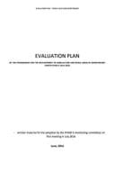 Evaluation plan – IPARD II 2014-2020 Montenegro
