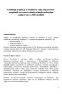 Годишњи извјештај о надзору 2015
