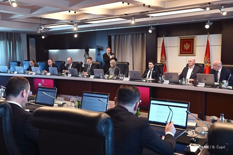 40. sjednica Vlade Crne Gore