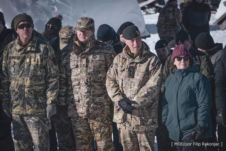 Kod Kolašina održan Dan visokih zvanica povodom okončanja vježbe „Zajednički izazov 23“