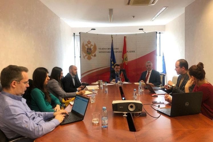 Održan sastanak sa projektnim timom predstavništva UNICEF-a i UNDP-a u Crnoj Gori