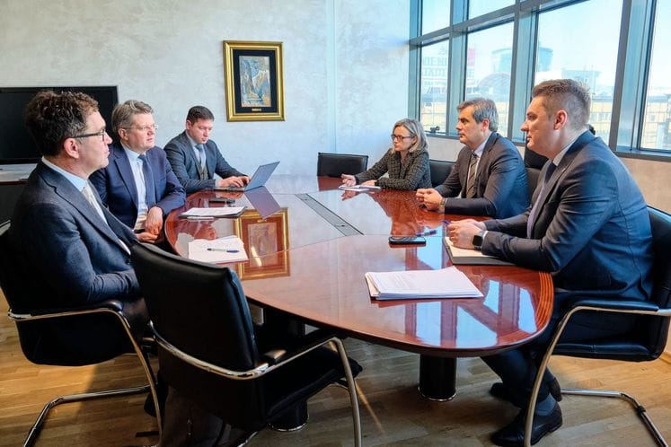 Radni sastanak: Ibrahimović - Lorkovski