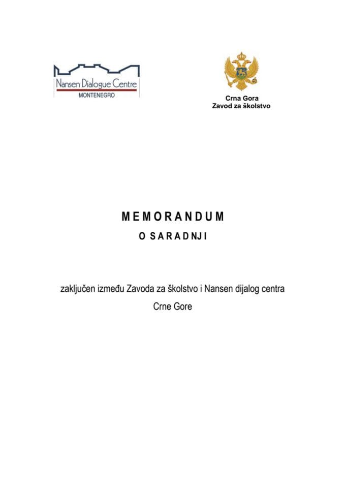 Memorandum o saradnji