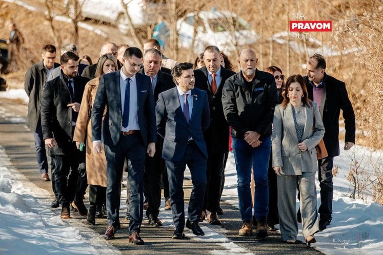 Abazović i ministri posjetili rudnik Brskovo