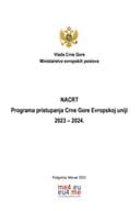 Нацрт Програма приступања Црне Горе Европској унији 2023. - 2024.