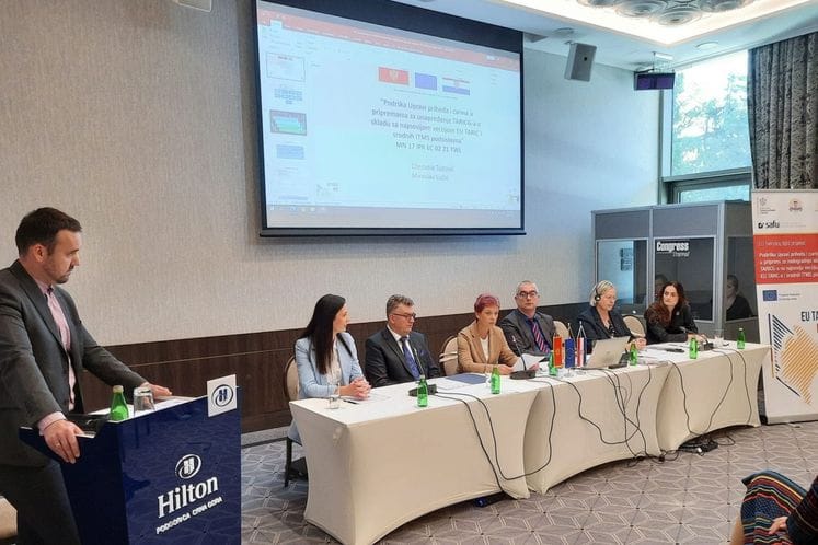 Završna konferencija projekta ” Podrška Upravi prihoda i carina u pripremi za nadogradnju sistema TARICG- a na najnoviju verziju EU TARIC- a i srodnih ITMS podsistema”,